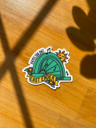 East Ender Vinyl Sticker