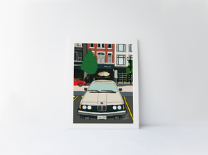 8.5" x 11" Car On King William Print