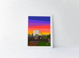 8.5" x 11" Emerald Views Print