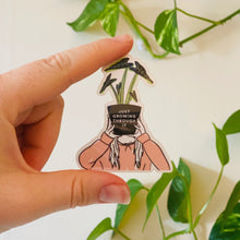 Load image into Gallery viewer, 2.1&quot; x 2.6&quot; Just Growing Through It Sticker