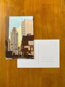 4" x 6" Piggot Building Postcard