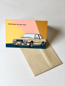 5" x 7" BMW Birthday Card