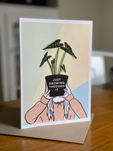 Load image into Gallery viewer, 5&quot; x 7&quot; Planty Sympathy Card