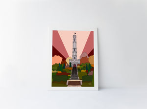 8.5" x 11" Stoney Creek Battlefield Print